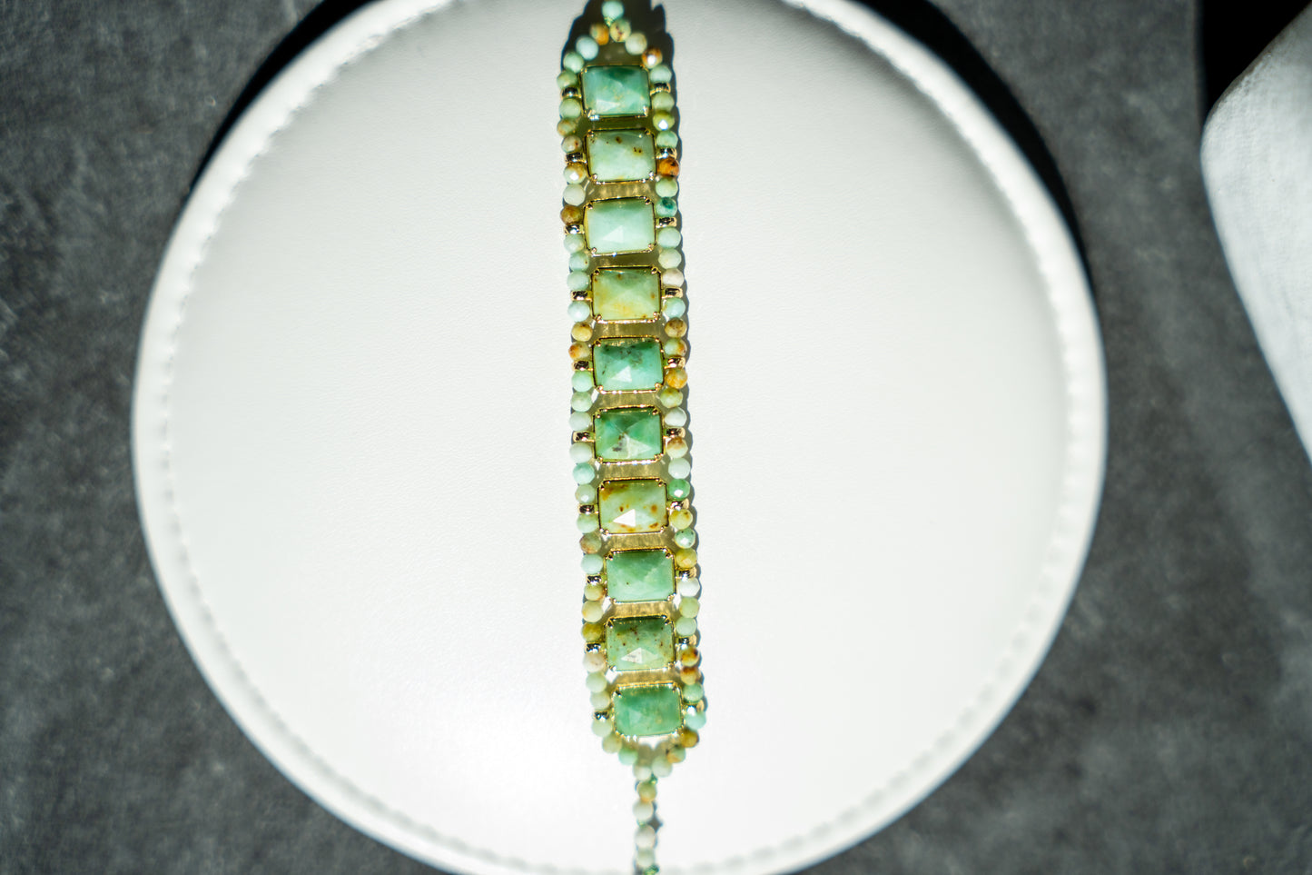 Bracelet "Odyssée" – Amazonite Turquoise